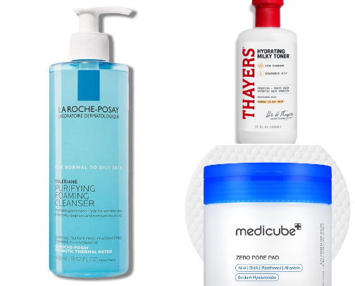 Affordable skincare 🧼🫧🧴 cover photo collage
