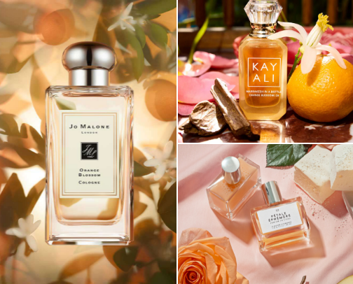 Orange Blossom Fragrance & Body Care cover photo collage