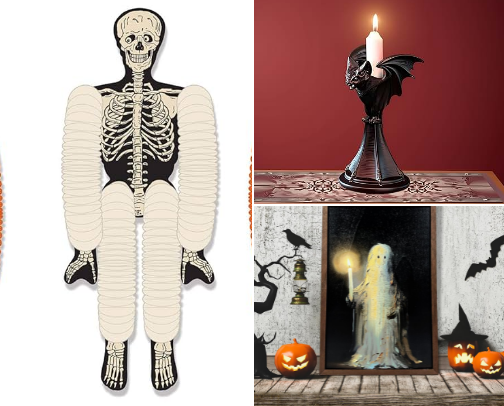 High-Intent Amazon Halloween Finds: Vintage Horror Aesthetics, Gothic Home Accents & Witchy Decor cover photo collage