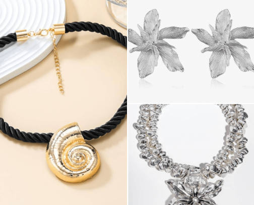Jewelry cover photo collage