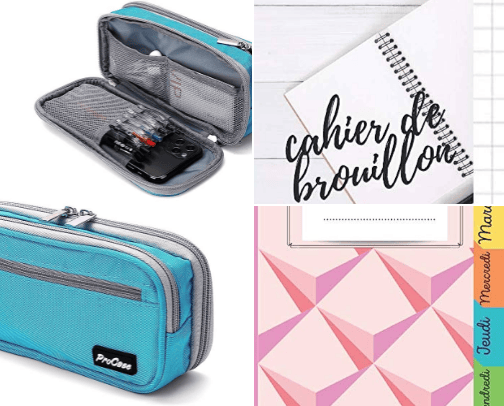 CARTABLES/ SACS A DOS/ SACOCHES SCOLAIRE cover photo collage