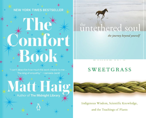Weekend Bliss: Books to Soothe Your Soul cover photo collage