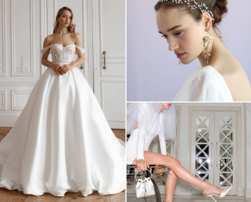 Wedding Dresses & Outfits for Bride, Groom & Guests💕 cover photo collage