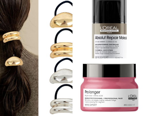 Silky Strands -Haircare That Shines cover photo collage