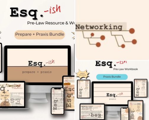 Pre-Law Resources cover photo collage