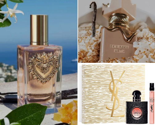 Perfumes That Always Get Me Compliments (Day & Night) cover photo collage