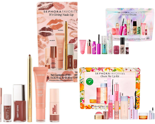 Sephora at Kohls mark downs!!! (Earn Sephora points + Kohl’s Cash on purchases!) cover photo collage