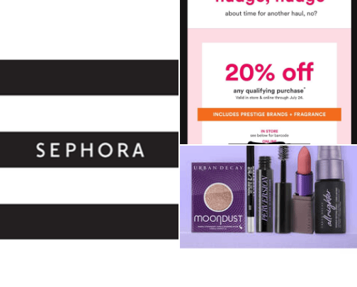 My Favorite Places for Beauty Products cover photo collage