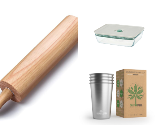Plastic Free - Kitchen Swaps cover photo collage