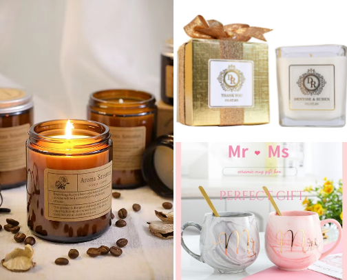 Suppliers Business ideas for wedding giveaways cover photo collage