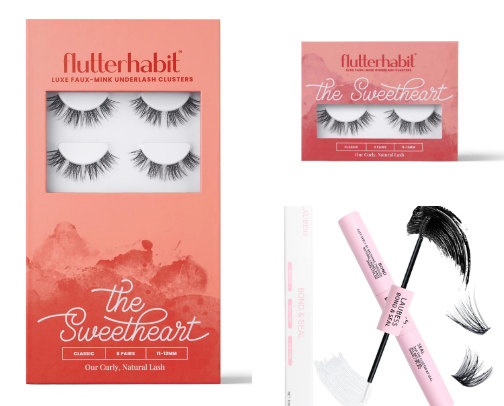 At home Lash supplies cover photo collage
