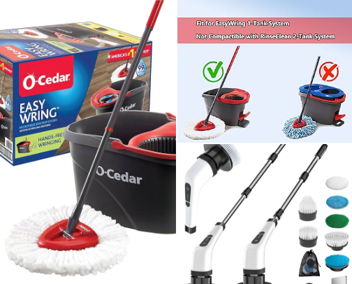 Amazon must have house cleaning items cover photo collage