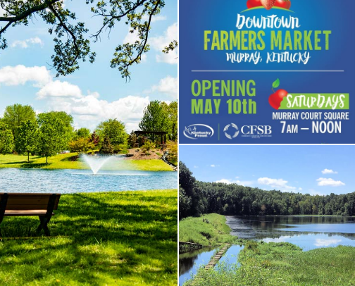 My favorite local spots in Murray Kentucky cover photo collage