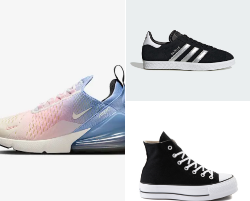 Shoes cover photo collage