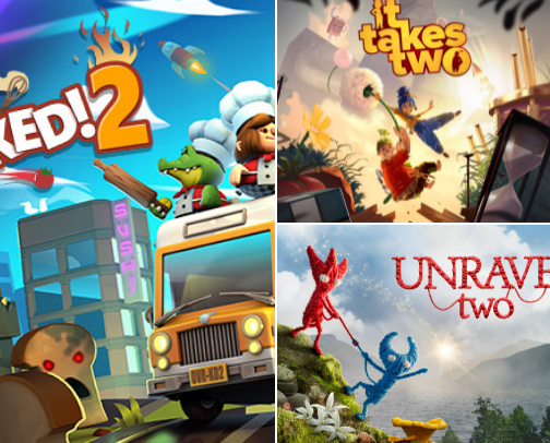 Games Made Better With Friends cover photo collage