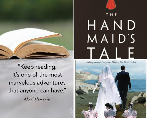 Reading helps with your mental health and your knowledge cover photo collage
