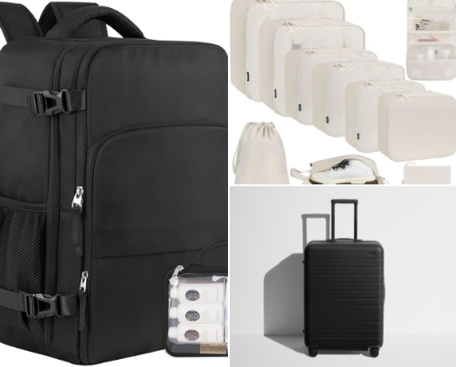 Travel Necessities ✈️ cover photo collage