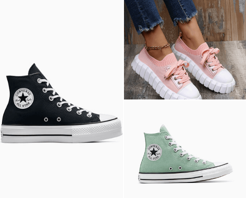 my top 10 converse sneakers👠 cover photo collage