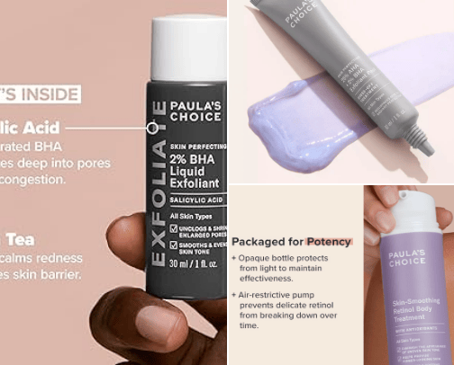 skincare my favorit cover photo collage