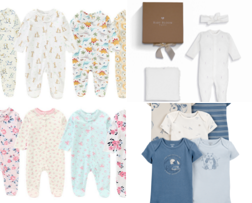Onesies & Swaddle cover photo collage