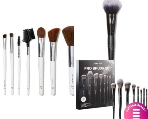 Top-Rated and Affordable Brushes for a Flawless, Salon-Worthy Makeup!✨🤗😍 cover photo collage