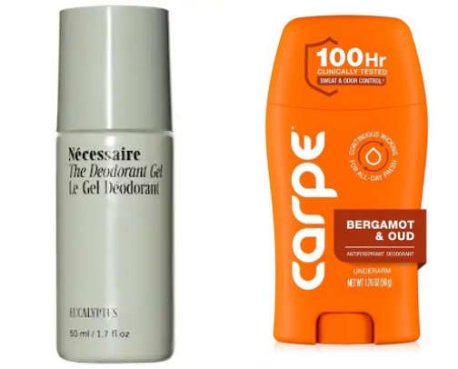 Natural/aluminum free deodorants cover photo collage