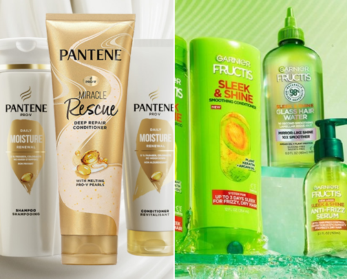 Hair care cover photo collage