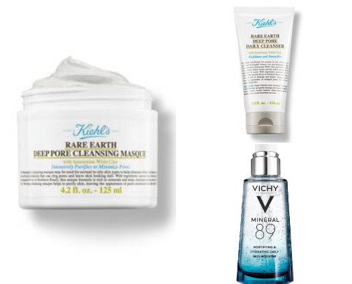 My go to skincare cover photo collage