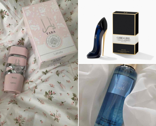 Perfume and body mist 😻✨ cover photo collage
