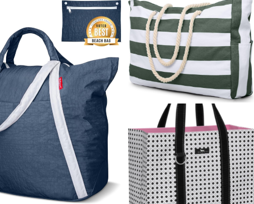 Beach Day Must Haves cover photo collage