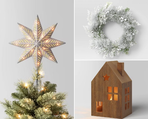 Minimal Christmas Decor cover photo collage