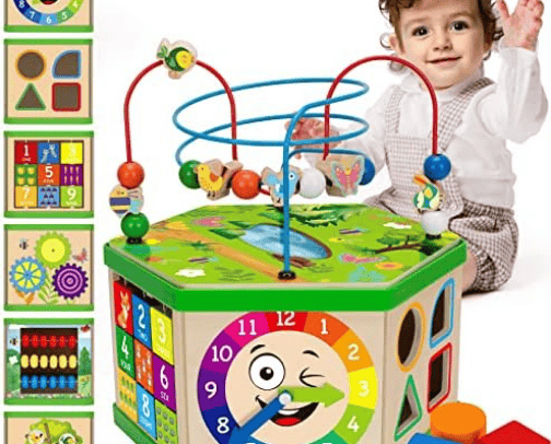 Recs educational toys for a 1-year-old cover photo collage