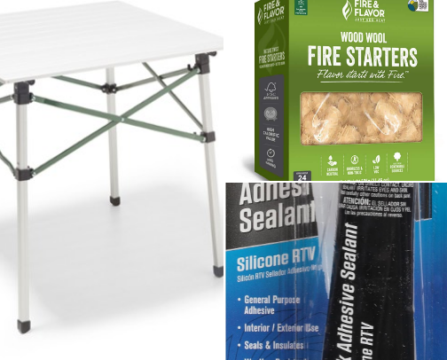 absolute essentials for camping cover photo collage