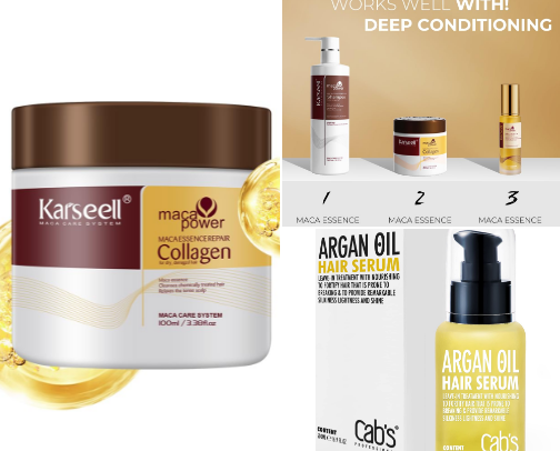Get the shine back in your Hair cover photo collage
