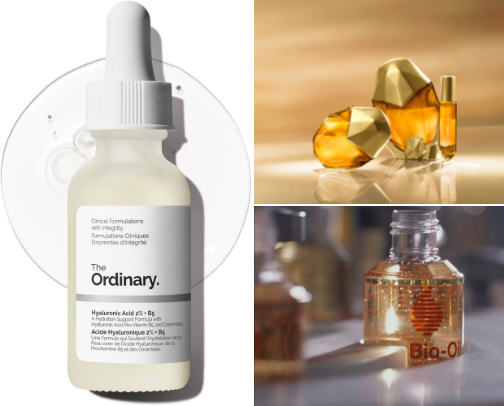 my inexpensive skincare routine! cover photo collage