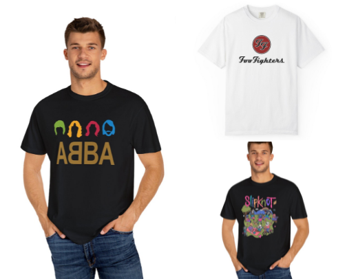 Best Band T-Shirts 2026: Wear Your Playlist in Real Life cover photo collage