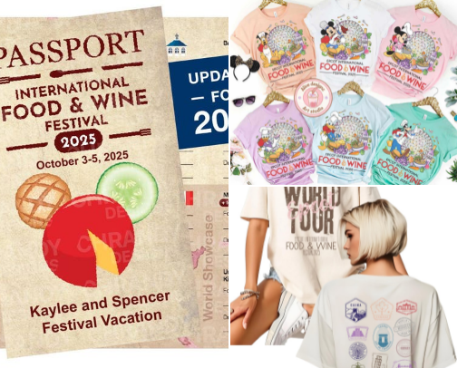 EPCOT Food & Wine Essentials: Sip, Savor & Stroll cover photo collage