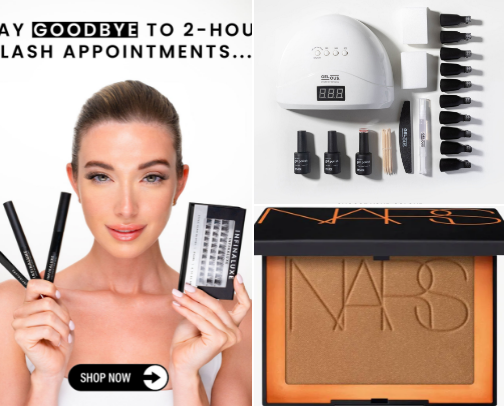 holy grail makeup and beauty bag favourites cover photo collage