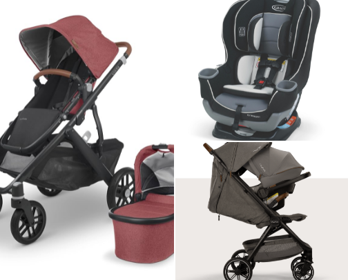 Tall Parents Baby Must Haves cover photo collage