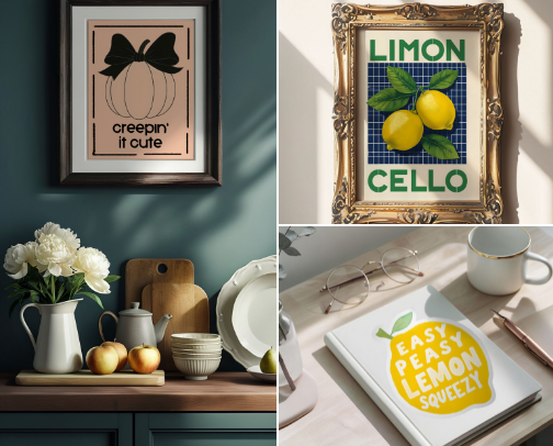 Digital Downloads by Siaza.K – instant printables (EN/FR, Cricut-friendly cover photo collage