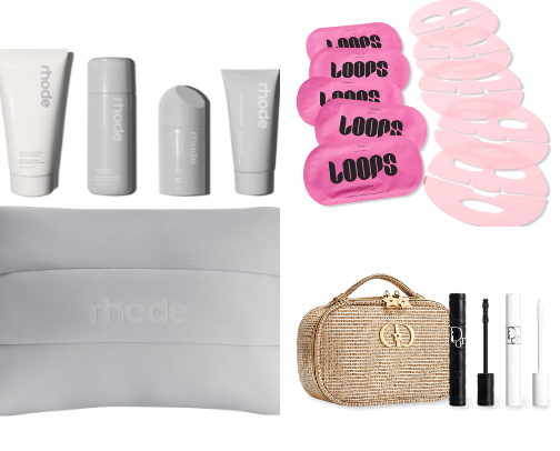 Trendy 2025 Christmas list- Makeup/Skincare, Hair, and Fragrance cover photo collage
