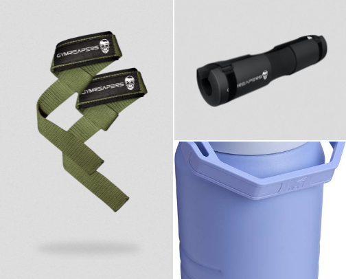 Muscle Mommy Must Haves 💪🏻 cover photo collage