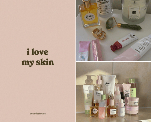 Skincare🧖🏼‍♀️💆🏼‍♀️💖 cover photo collage