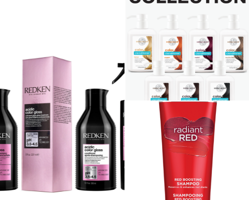 Products I use to make my red hair last cover photo collage