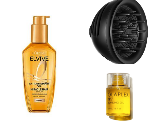 Fav wavy hair products cover photo collage