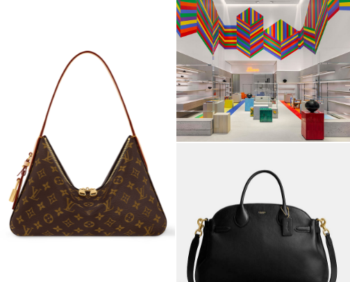 Luxury bags and other luxurious treats cover photo collage