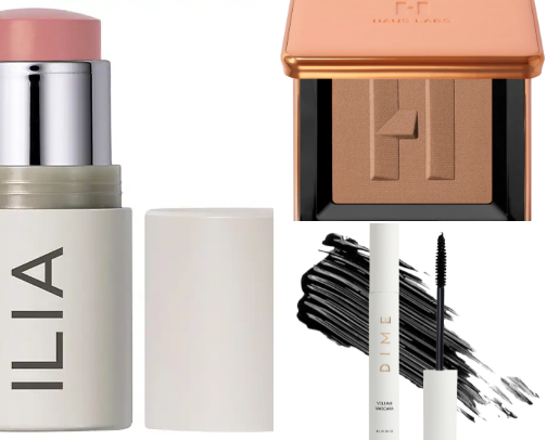 My makeup bag gift from me to you + a few extra necessities 😌 🛍️ cover photo collage