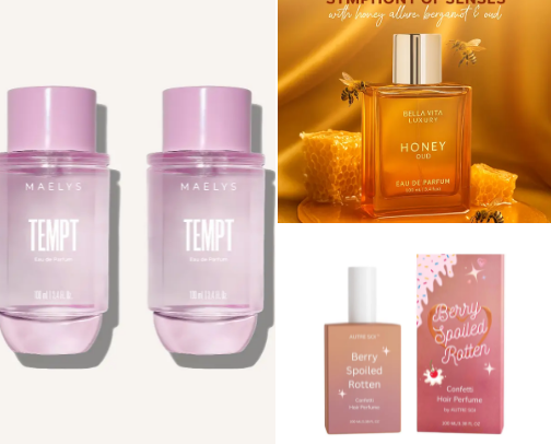 Favorite scents 😍 cover photo collage