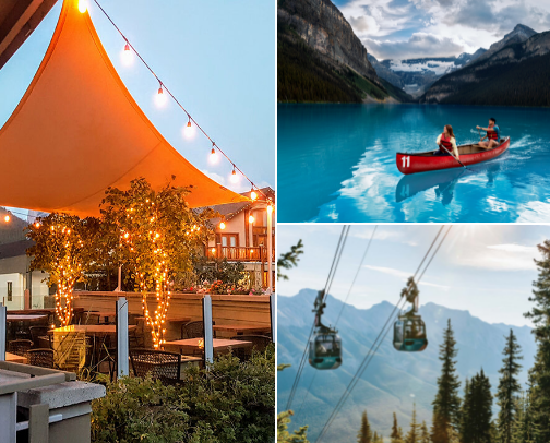 My perfect trip to Banff cover photo collage