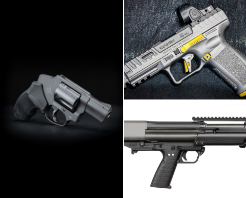 Home defense and concealed carry recommendations for the budget conscious. cover photo collage